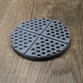 100mm Scenic Base - Spaceship Flooring Circular Grate