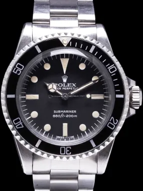 1979 Rolex Submariner (Ref. 5513) Mk. II MAXI