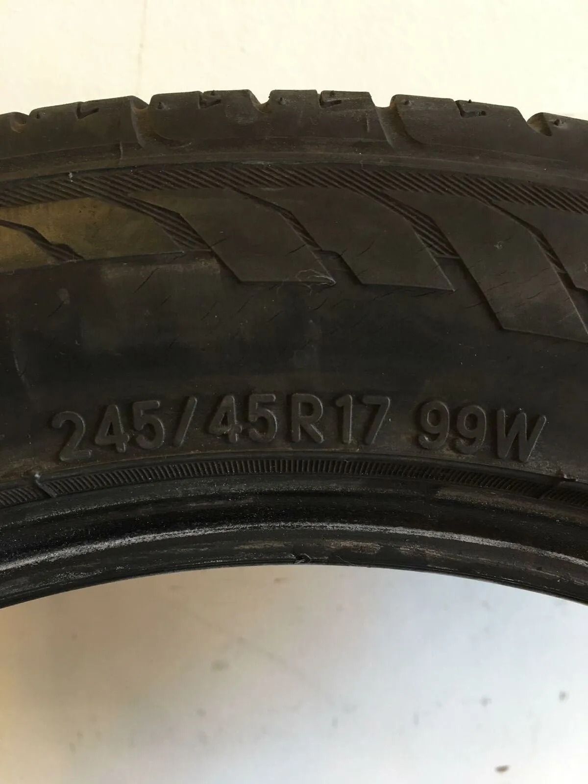 1997 BMW 528I Emergency Spare Tire 17" Wheel Tire Proxes 4 245 45R17 OEM