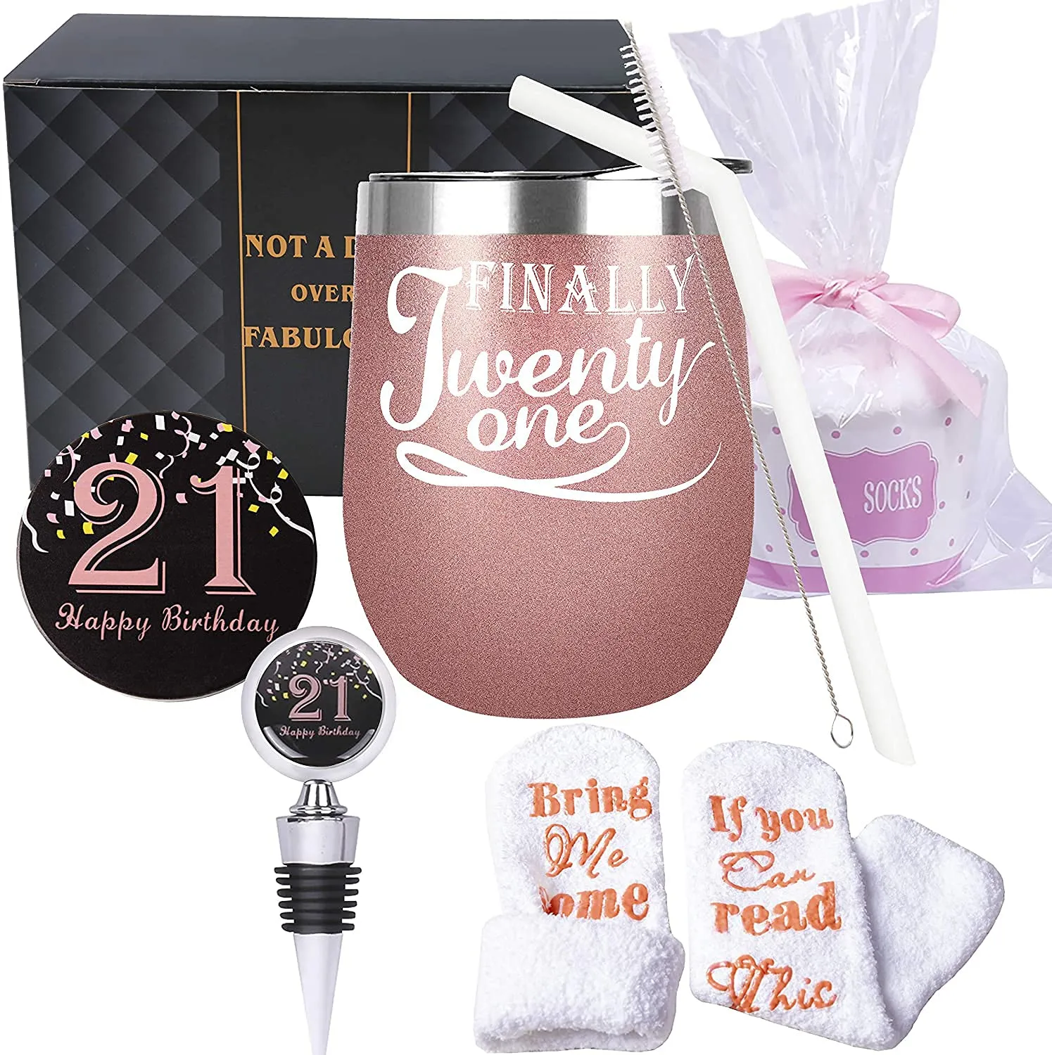 21stBirthday Gifts for Women,21stBirthday Decorations for Women, Turning 21Gifts