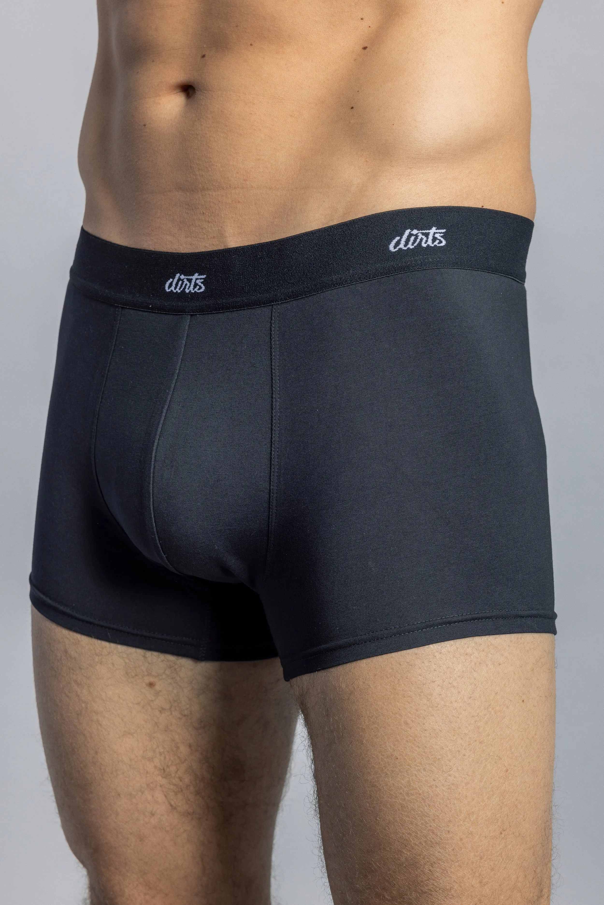 3er-Pack Boxershorts, Schwarz