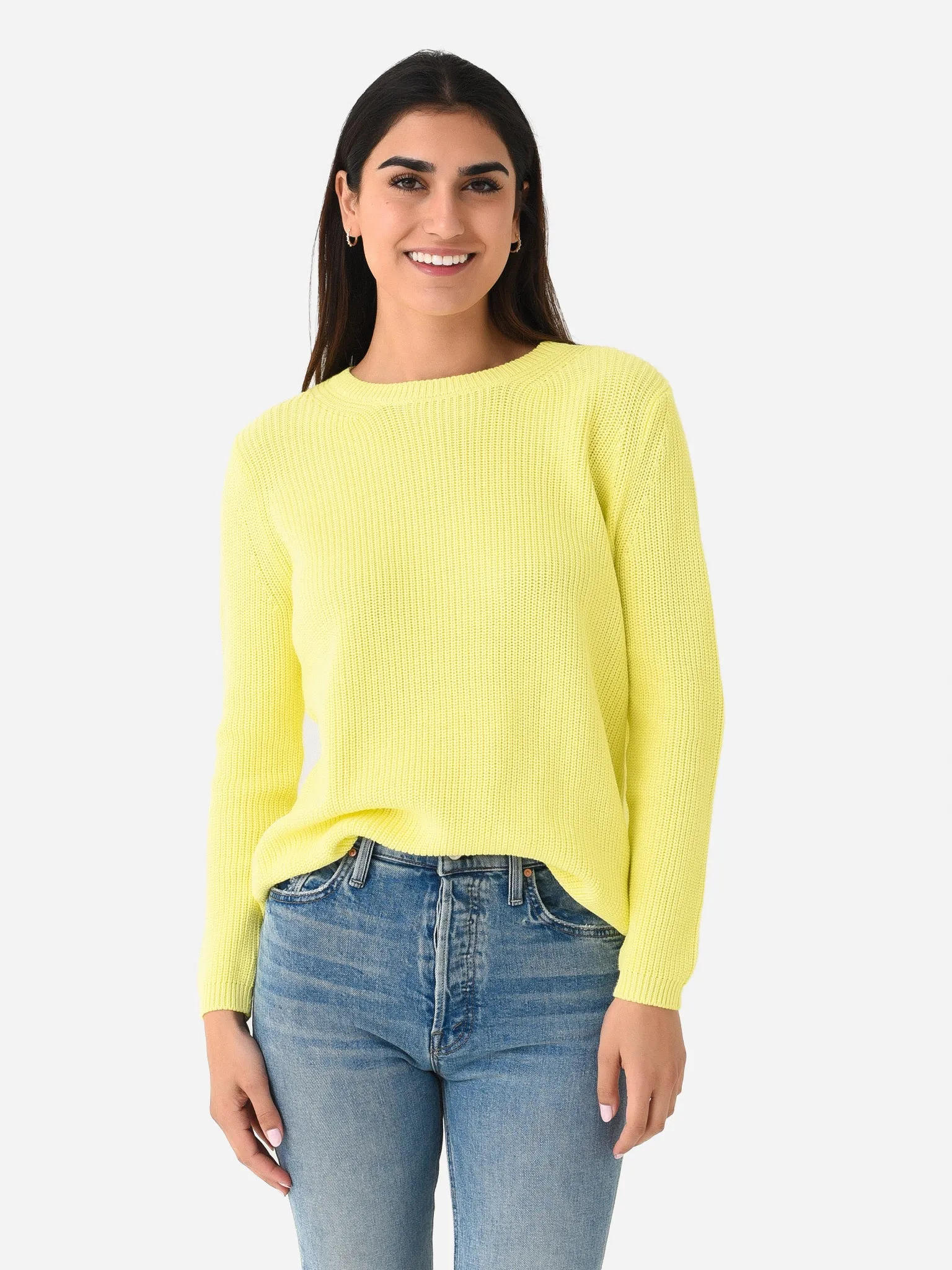 525 America Women's Emma Shaker Stitch Sweater