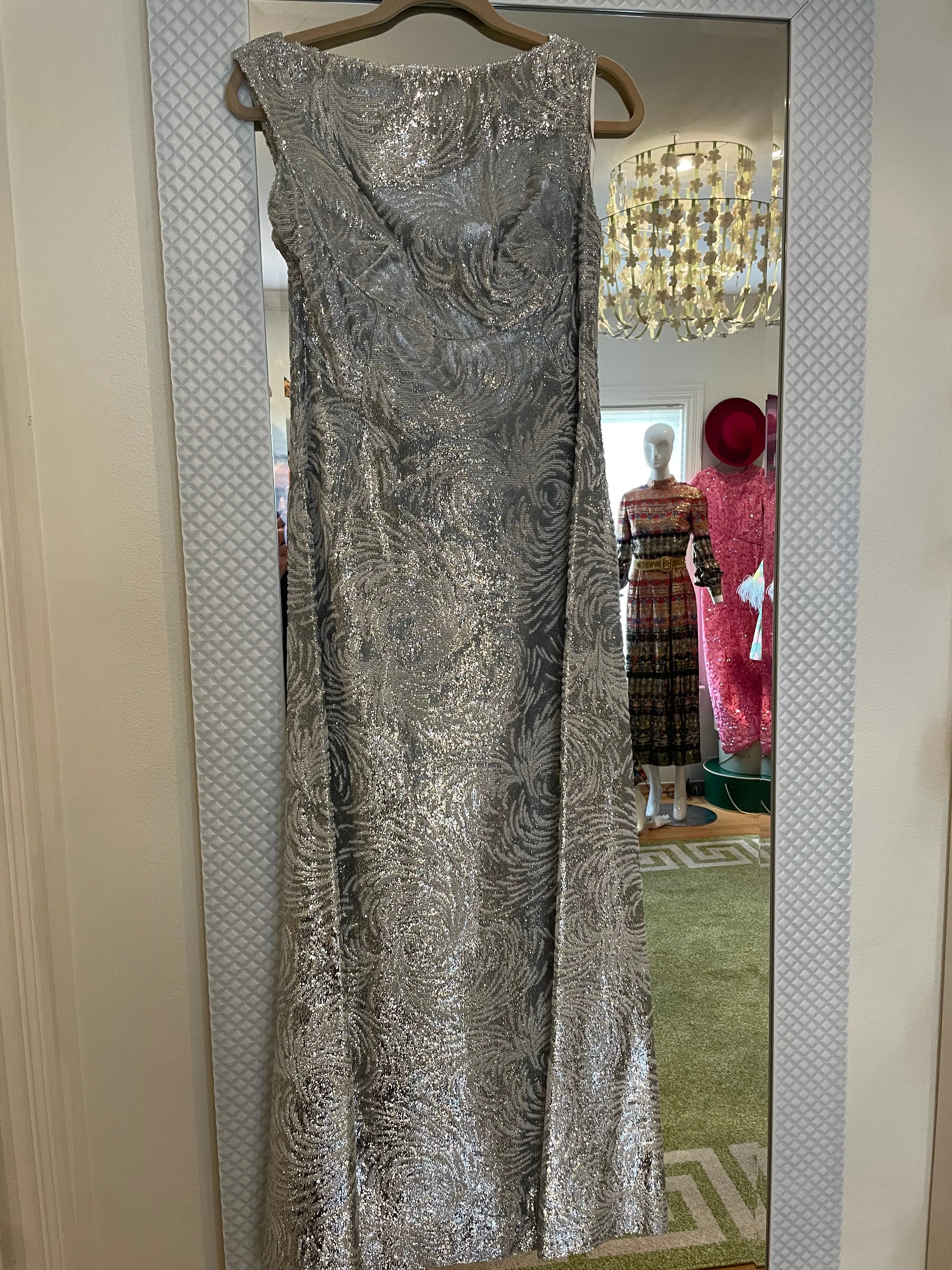 60s Silver Dress