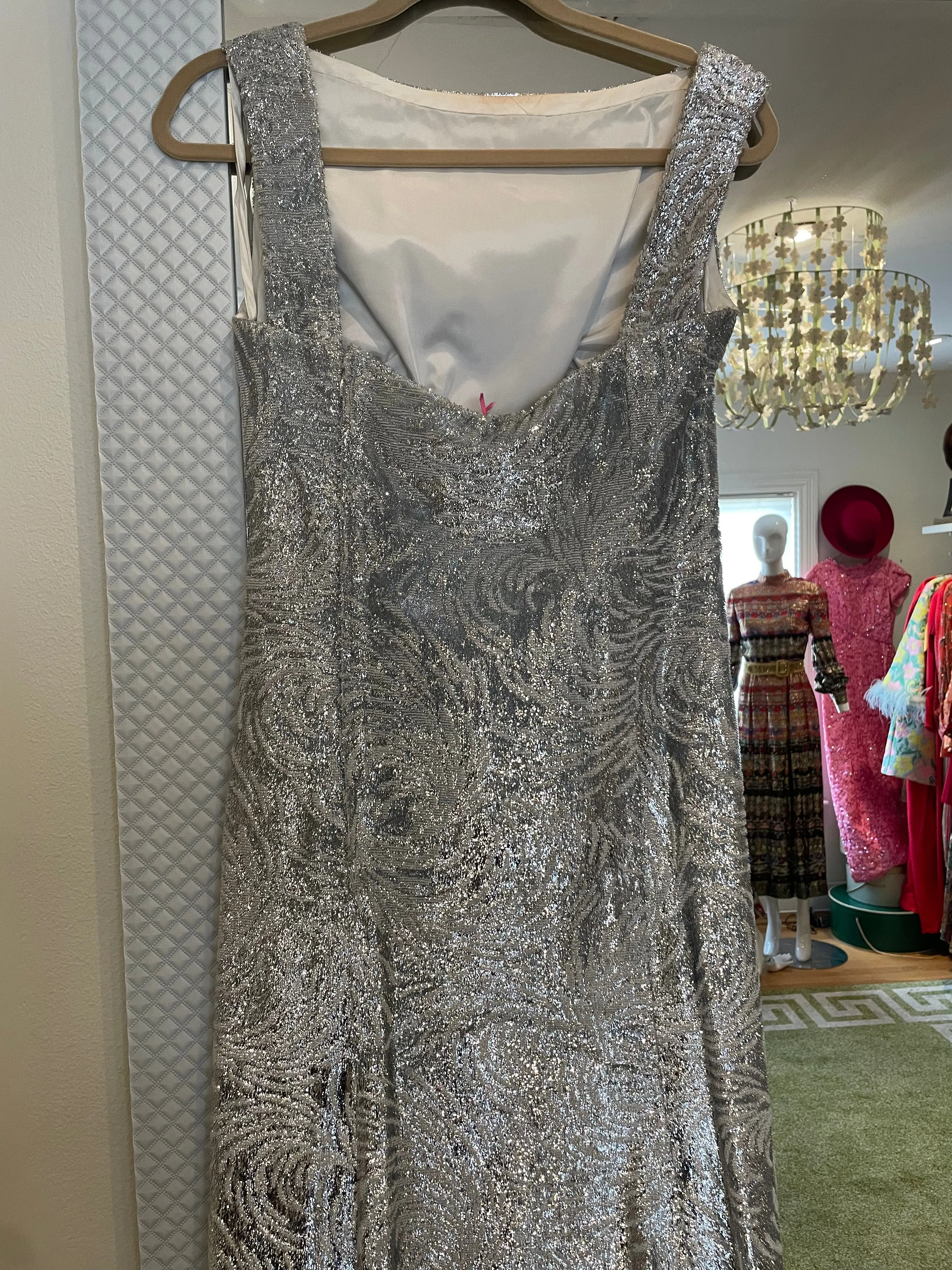 60s Silver Dress