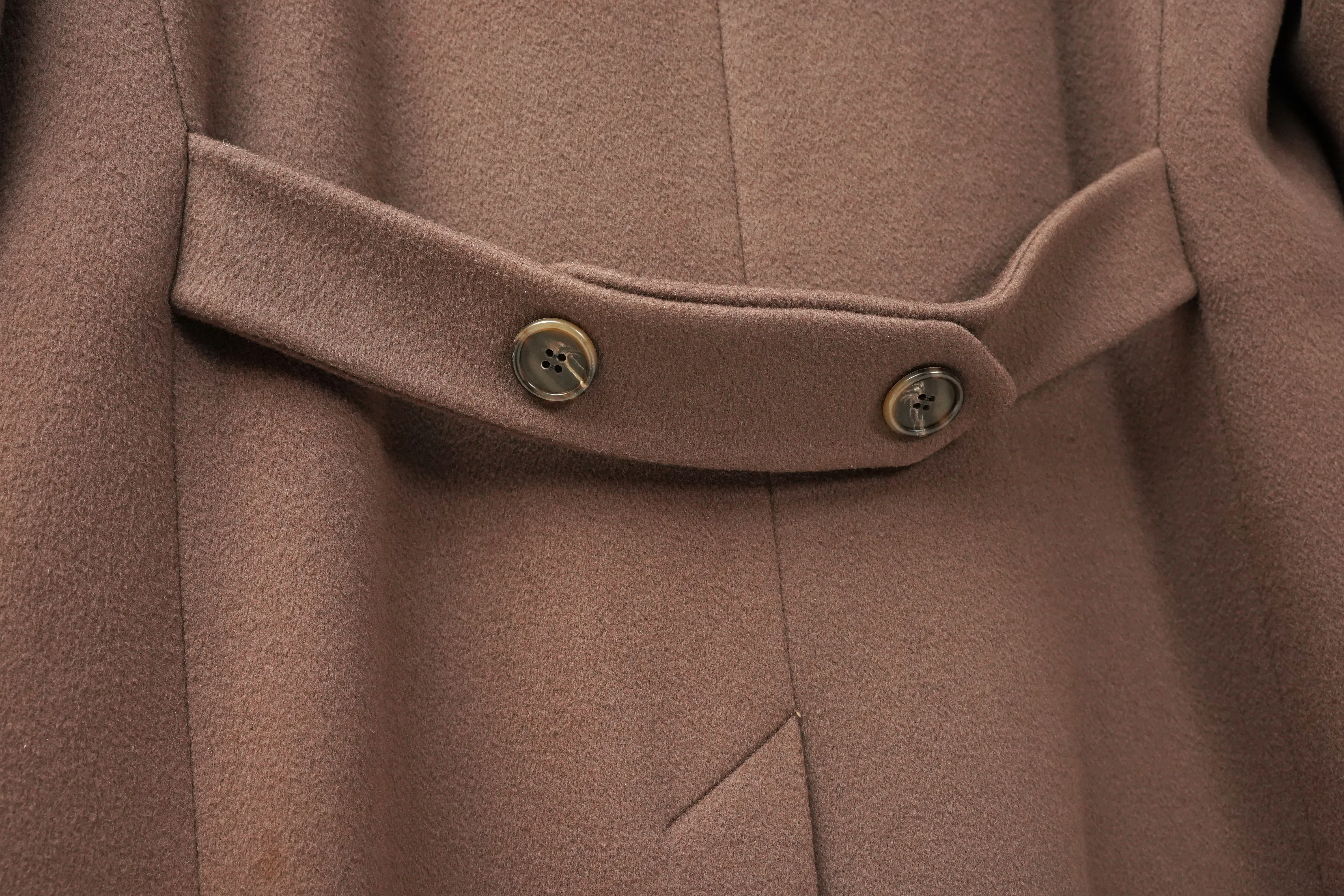 90's "PERRY ELLIS" -Heavy Wool Chester Coat-