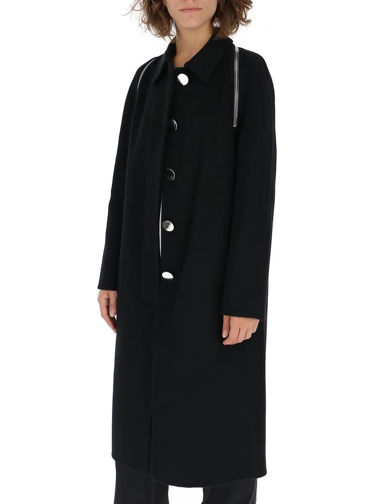 Alexander Wang Single-Breasted Long Coat