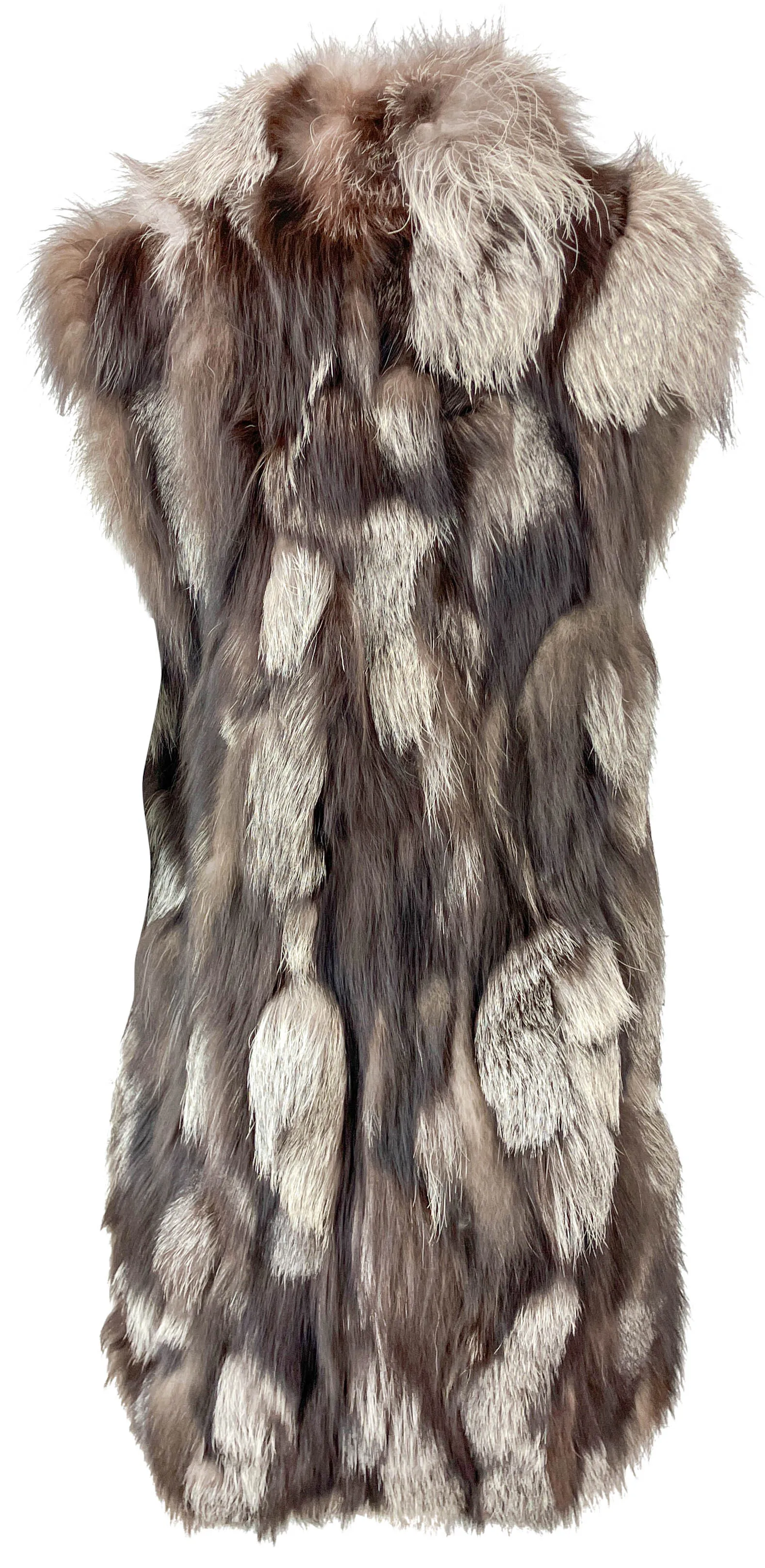 Antonella Valsecchi Fur Vest in Multi