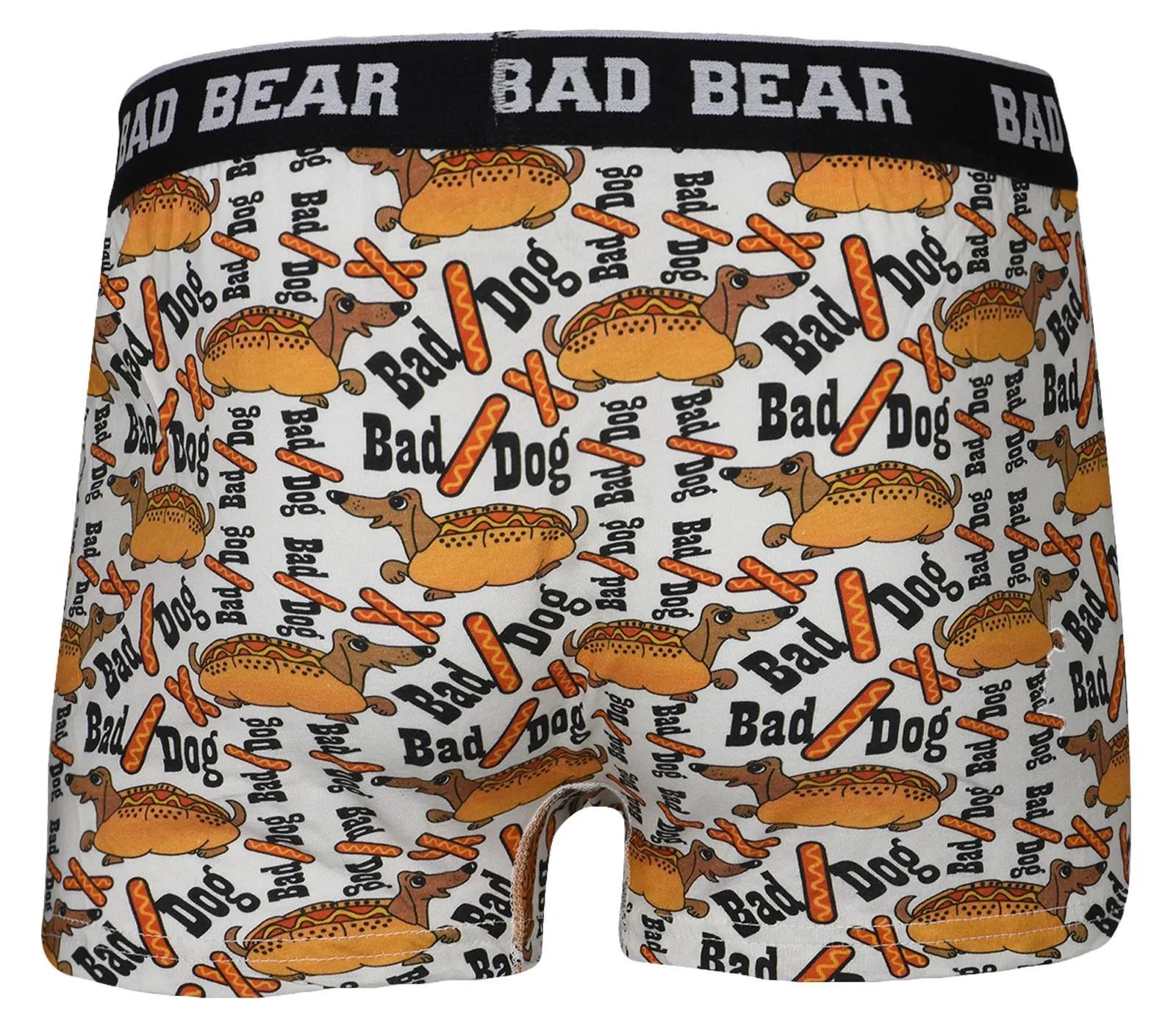 Bad Bear Kids Novelty 3 Pack Cotton Boxer Trunks