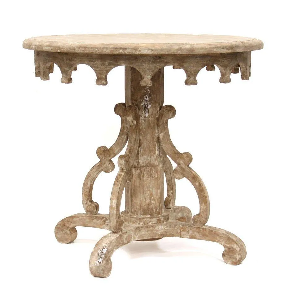 Baroque Fleur de Lis Table