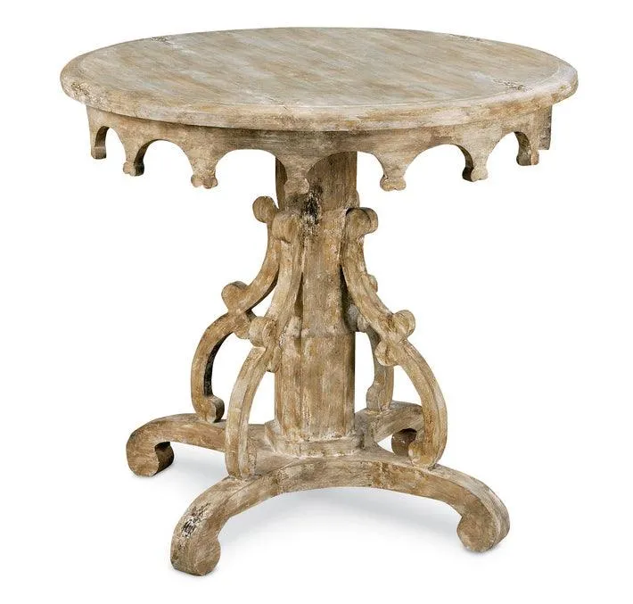 Baroque Fleur de Lis Table