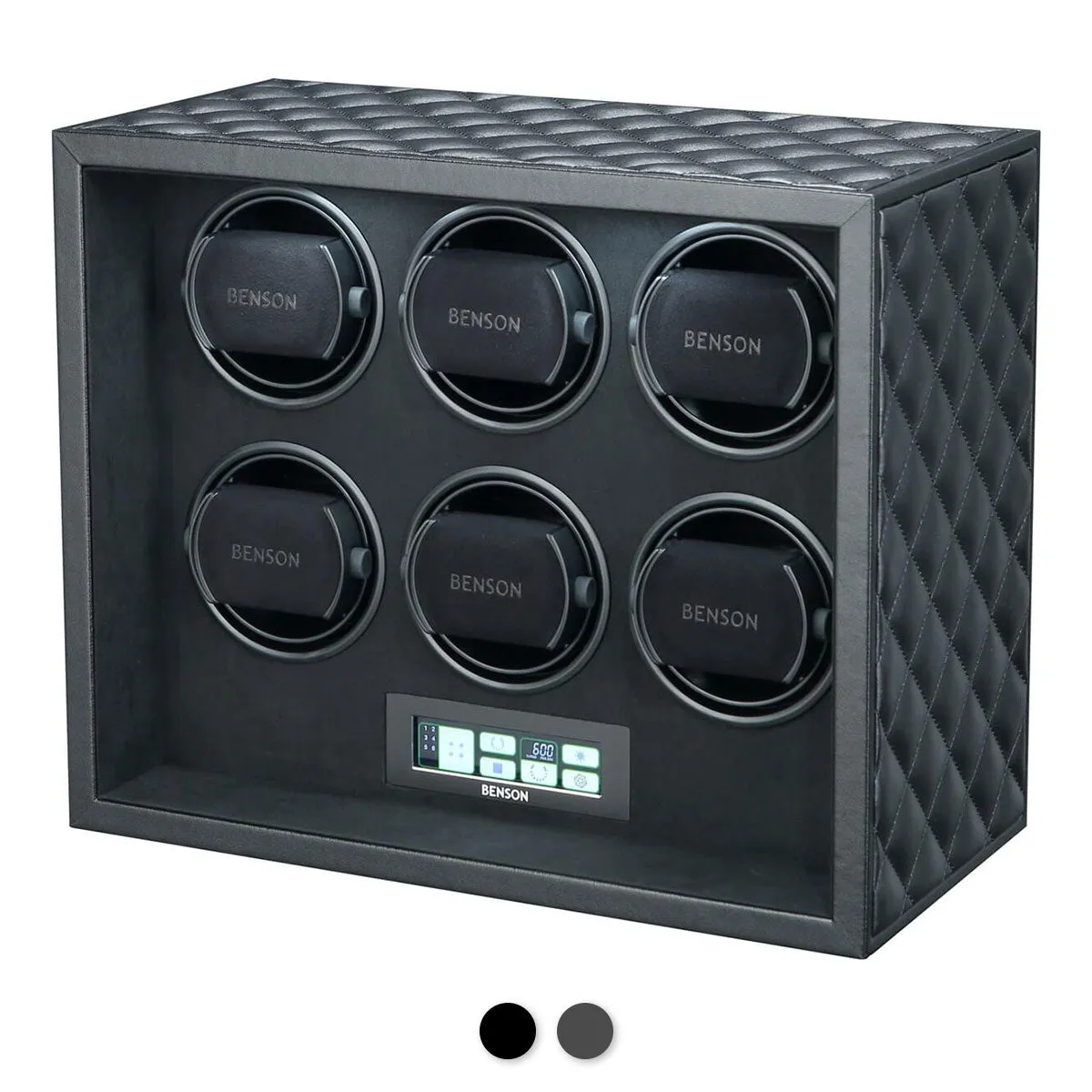 Benson Black Series Cuir 6.22 - Watchwinder 6 montres