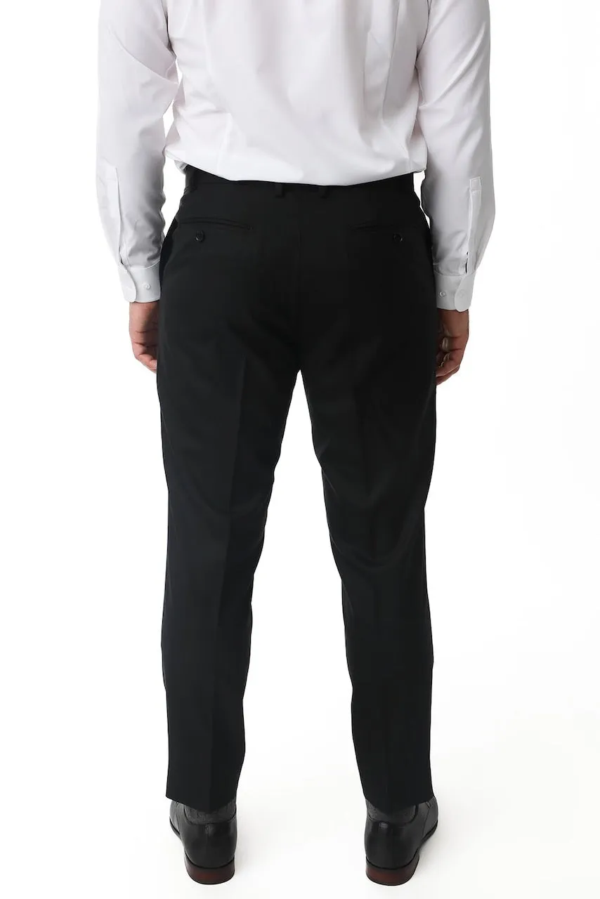 Black Stretch Premium Suit Pants