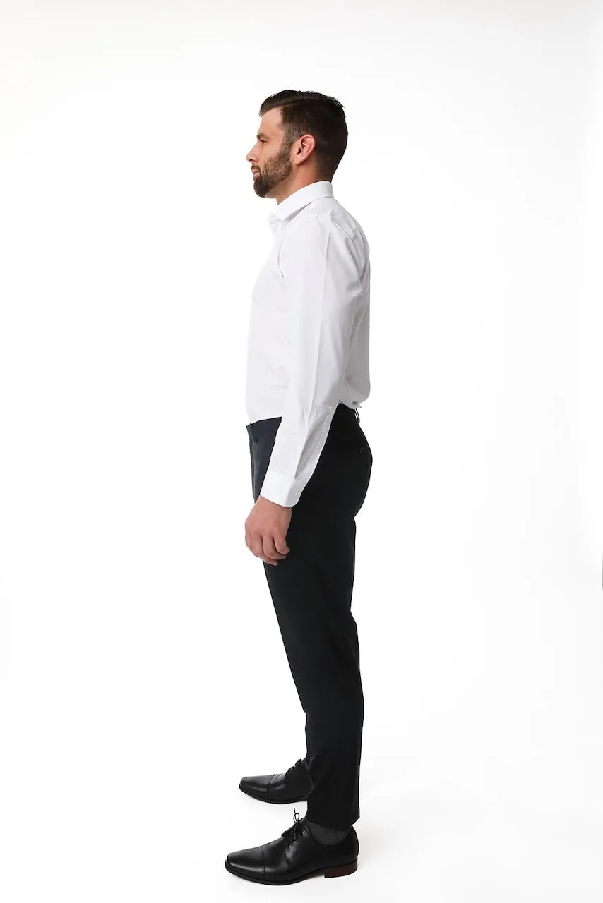 Black Stretch Premium Suit Pants