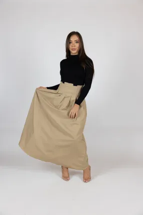 Bonni Linen Skirt