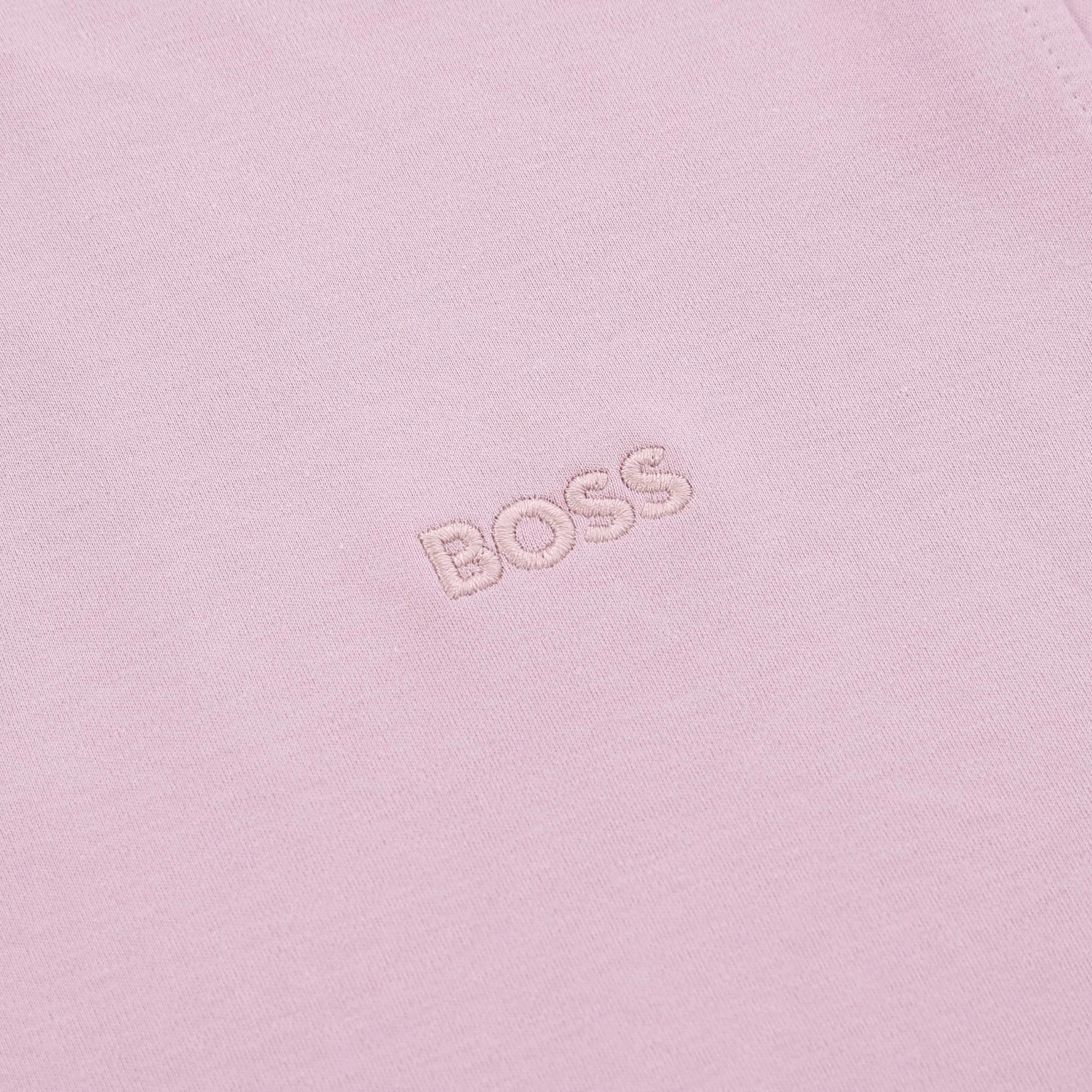 BOSS Pe Interlock Polo Shirt in Pink