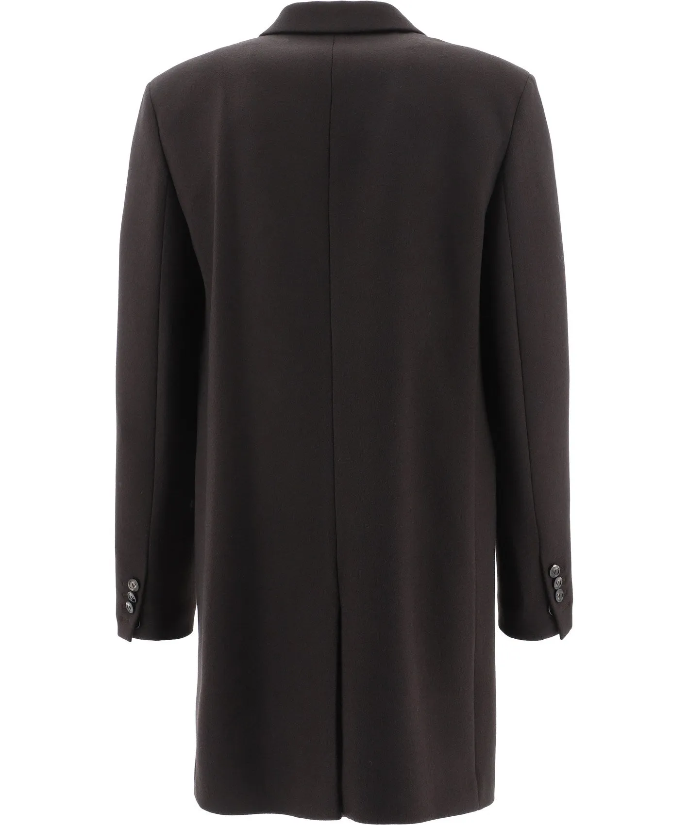 Bottega Veneta Single-Breasted Twill Coat