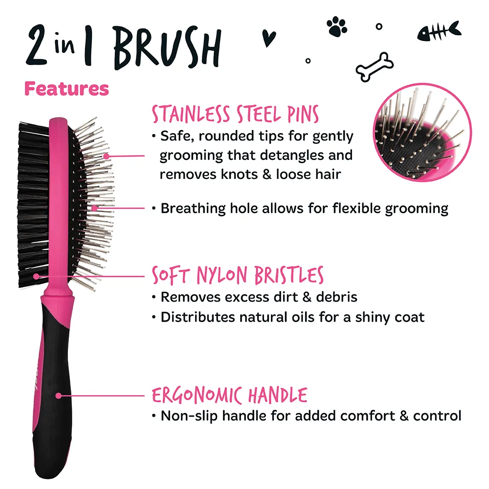 Bugalugs™ 2 in 1 Double Sided Brush