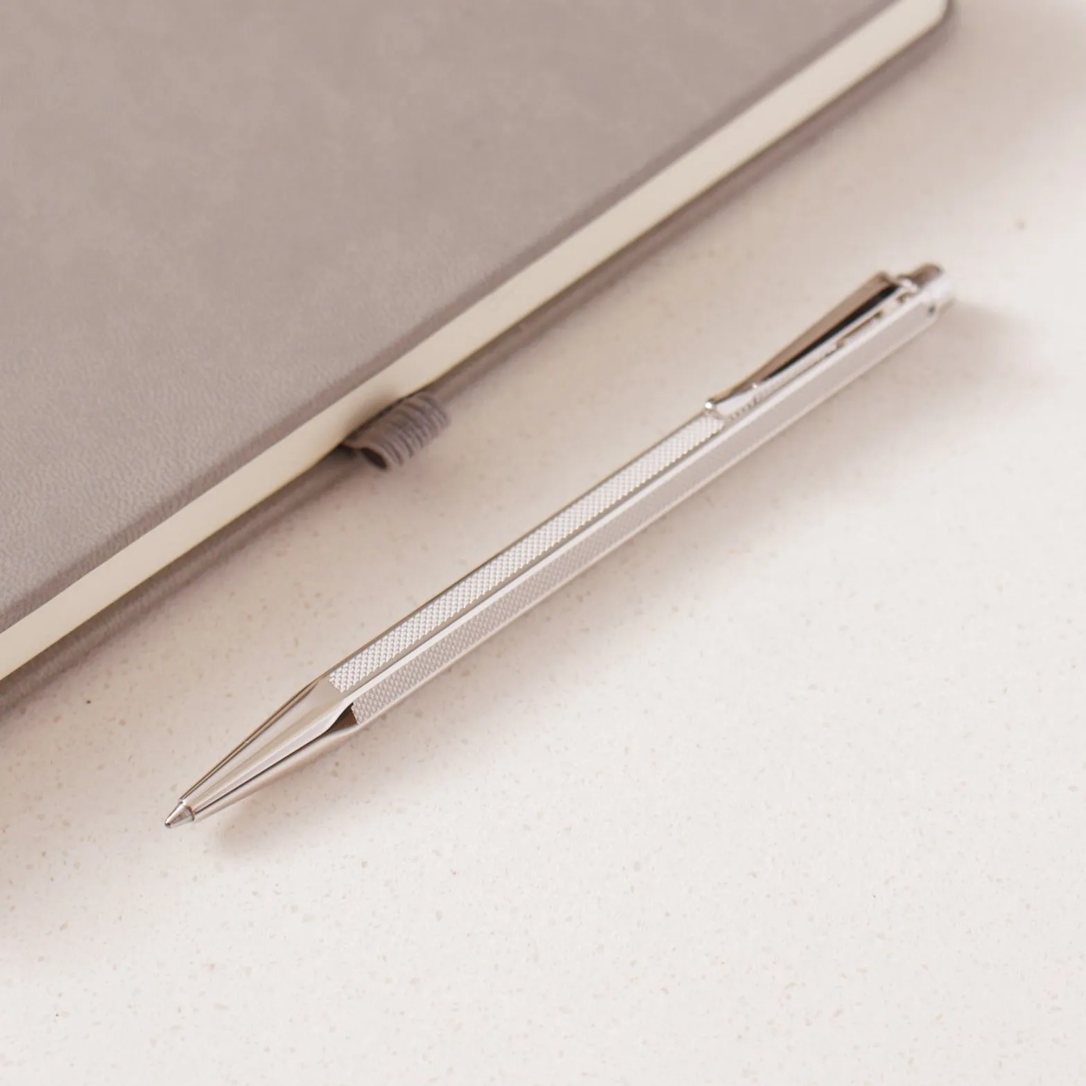 Caran D'Ache Ecridor Milanese Mesh Ballpoint Pen