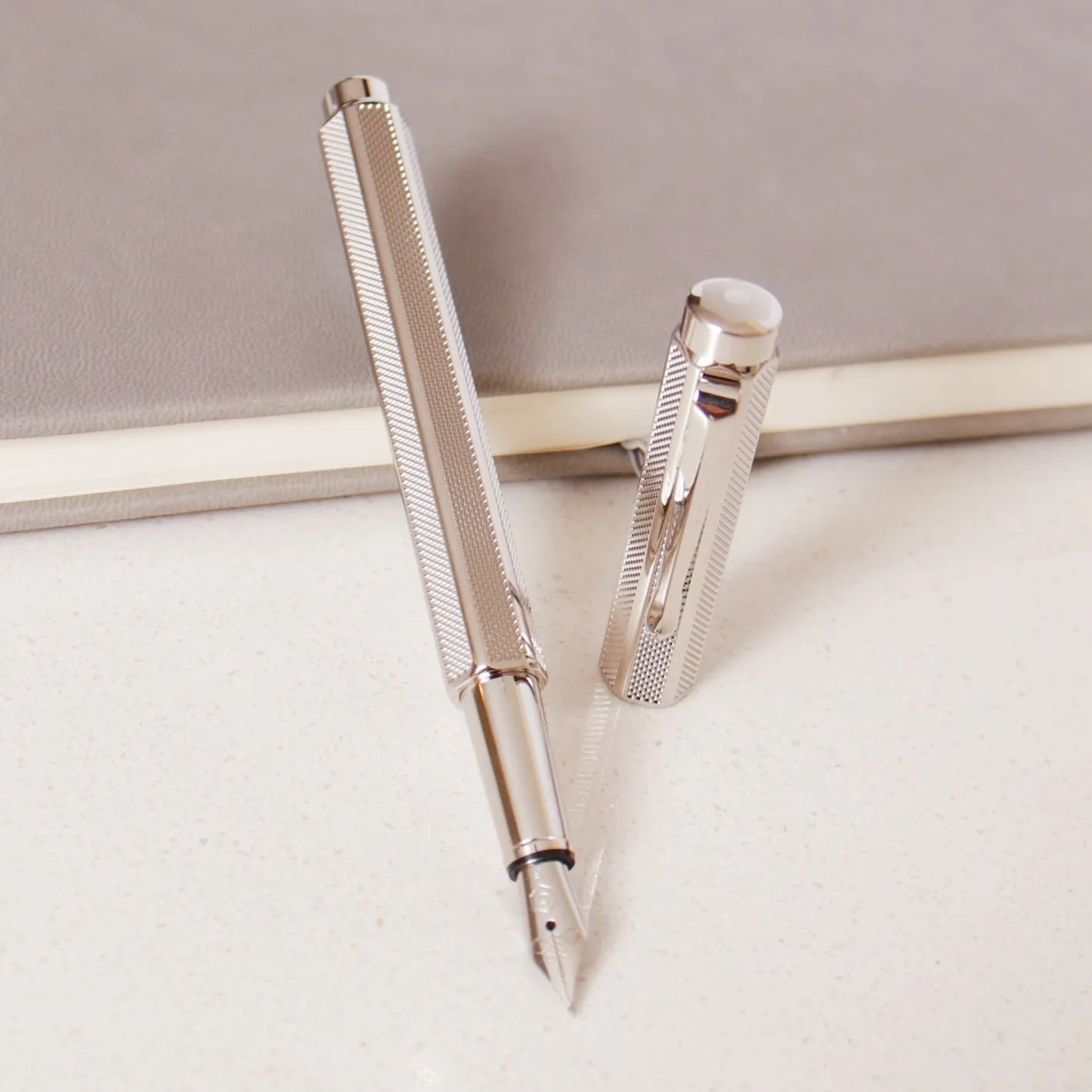 Caran D'Ache Ecridor Milanese Mesh Fountain Pen