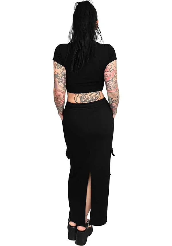 Cargo | MAXI SKIRT*