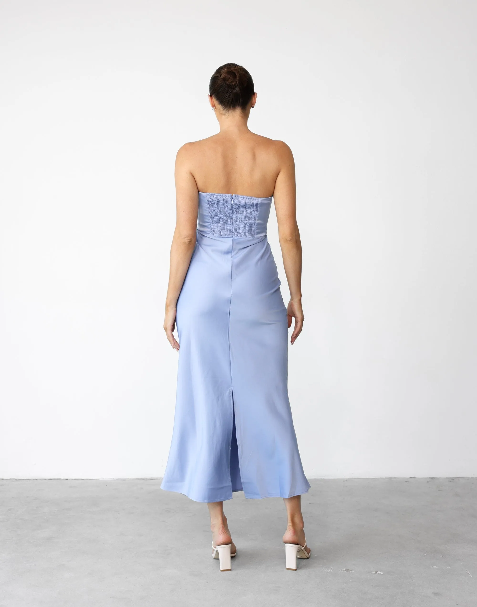 Cate Maxi Dress (Blue)