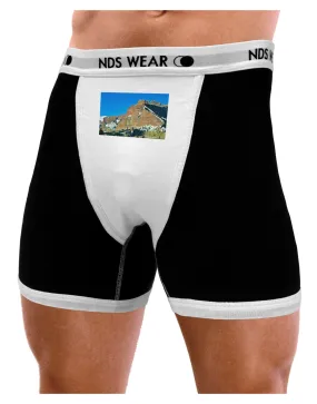 Colorado Snowy Mountains Mens Boxer Brief Underwear