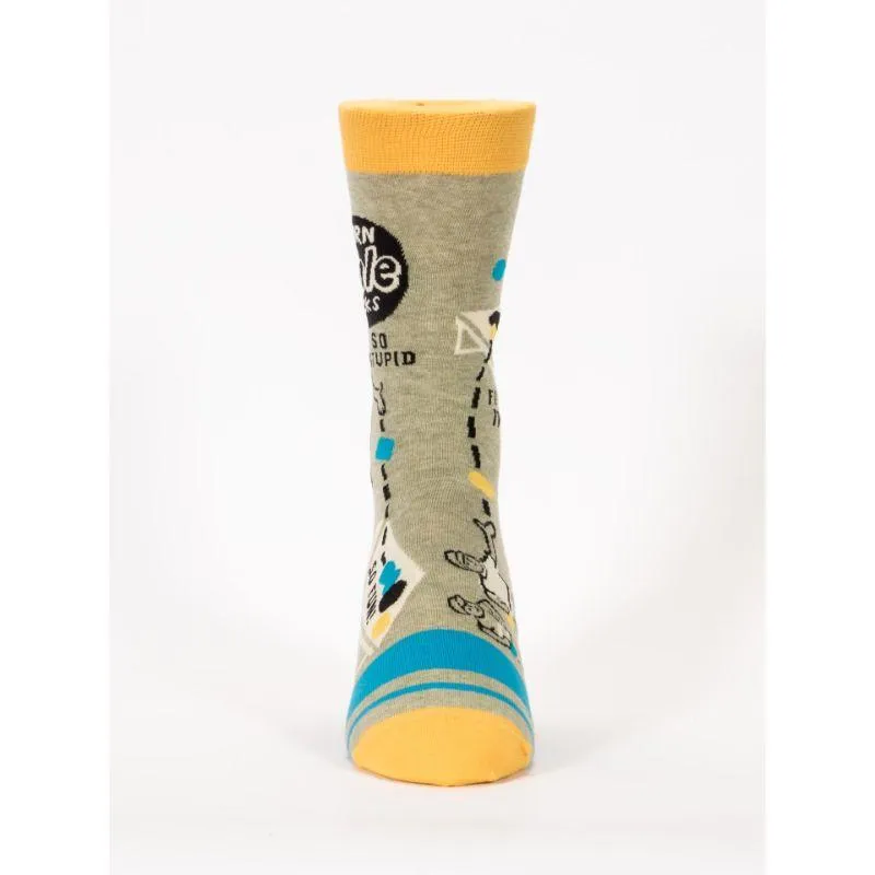 Corn Hole Socks Men’s Crew Sock