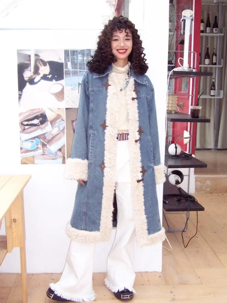 Cowboy Patchwork Fur Coat【s0000005132】