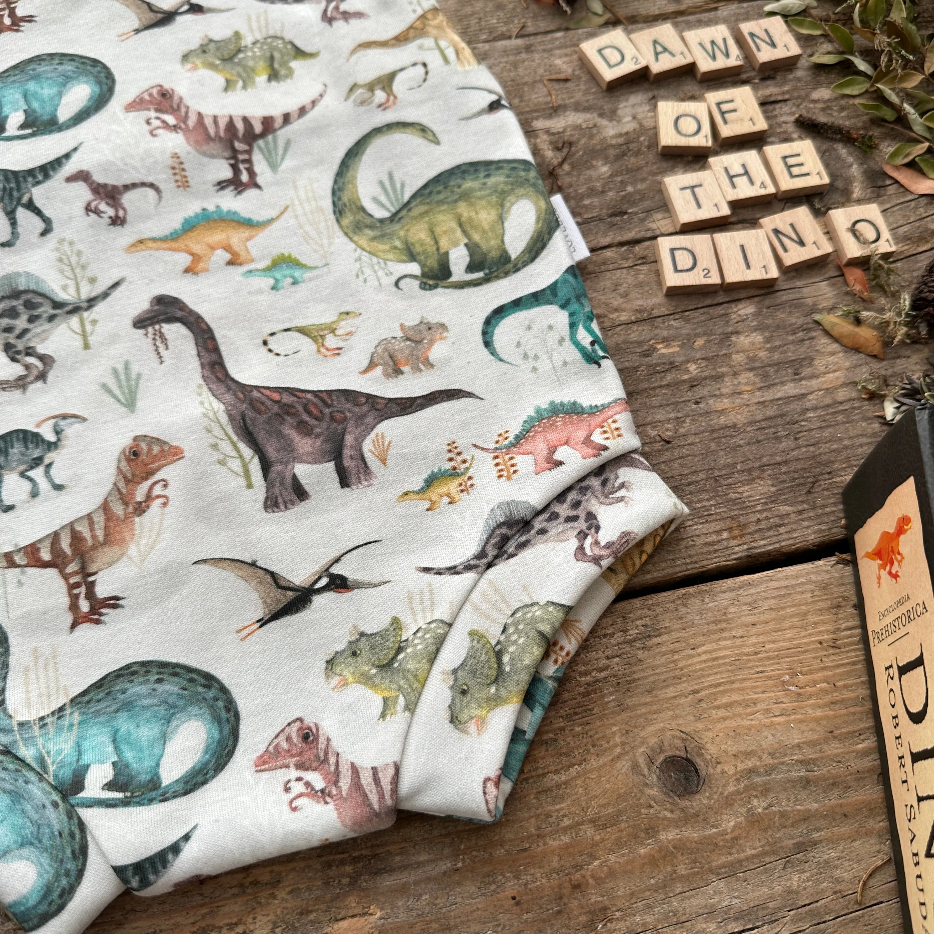 Dawn Of The Dino Bloomer Romper