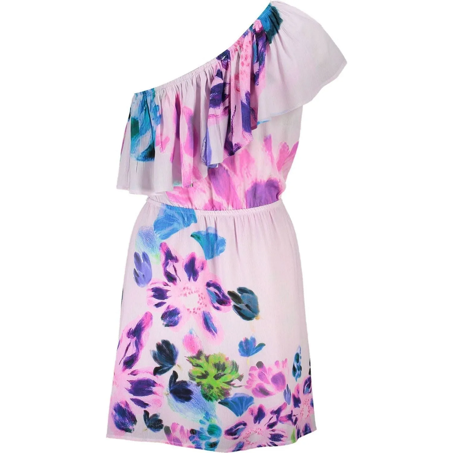 Desigual Pink Viscose Women Dress