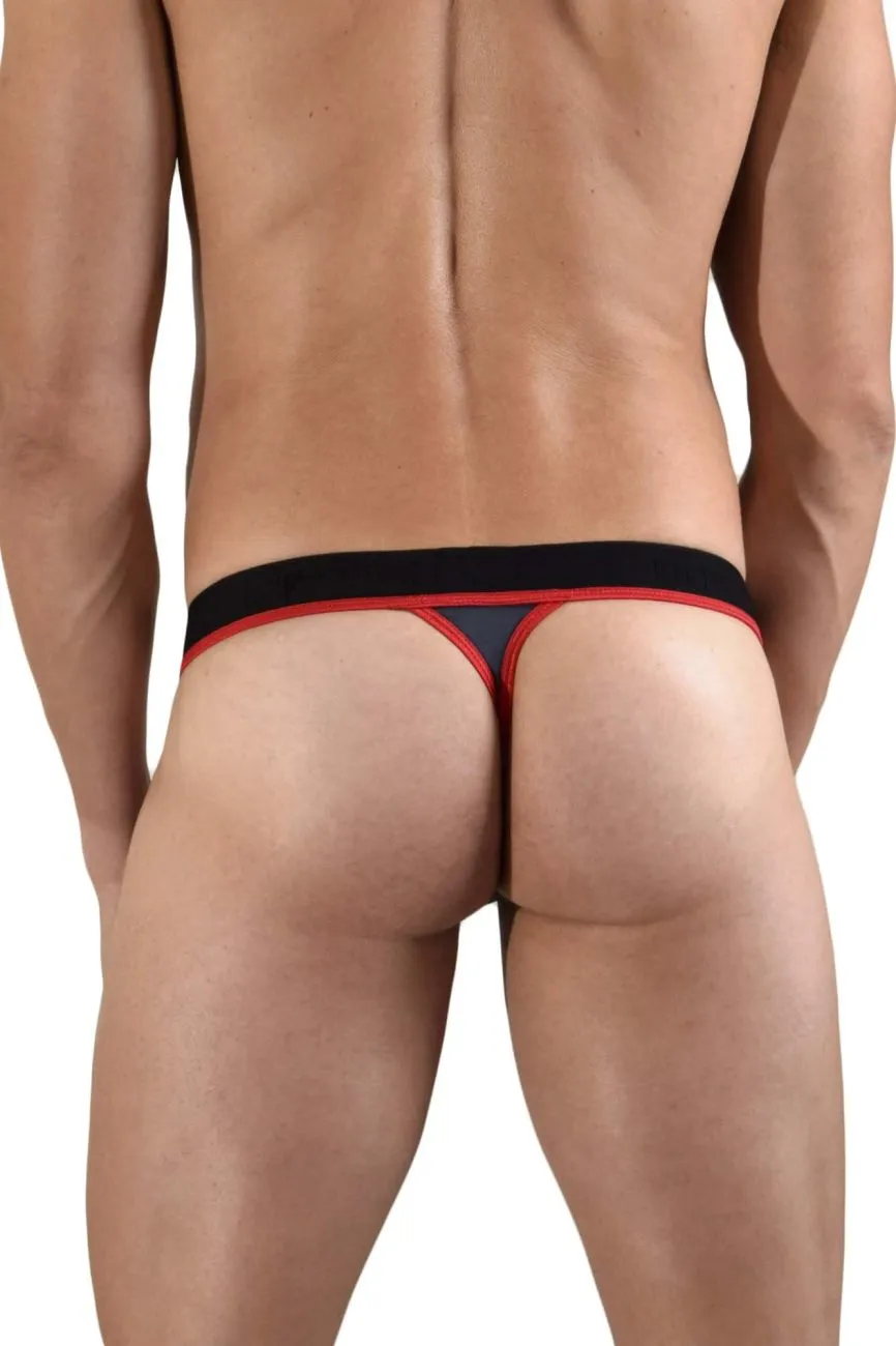 Doreanse 1012-CHR Borderline Thongs Color Charcoal