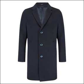 Douglas Navy Prescott Tailored Coat<>