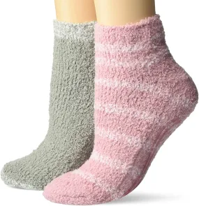 Dr. Scholl's Women's American Lifestyle Spa Low Cut Gripper Socks 2 Pair