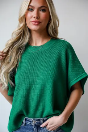 Easily My Favorite Kelly Green Sweater Top