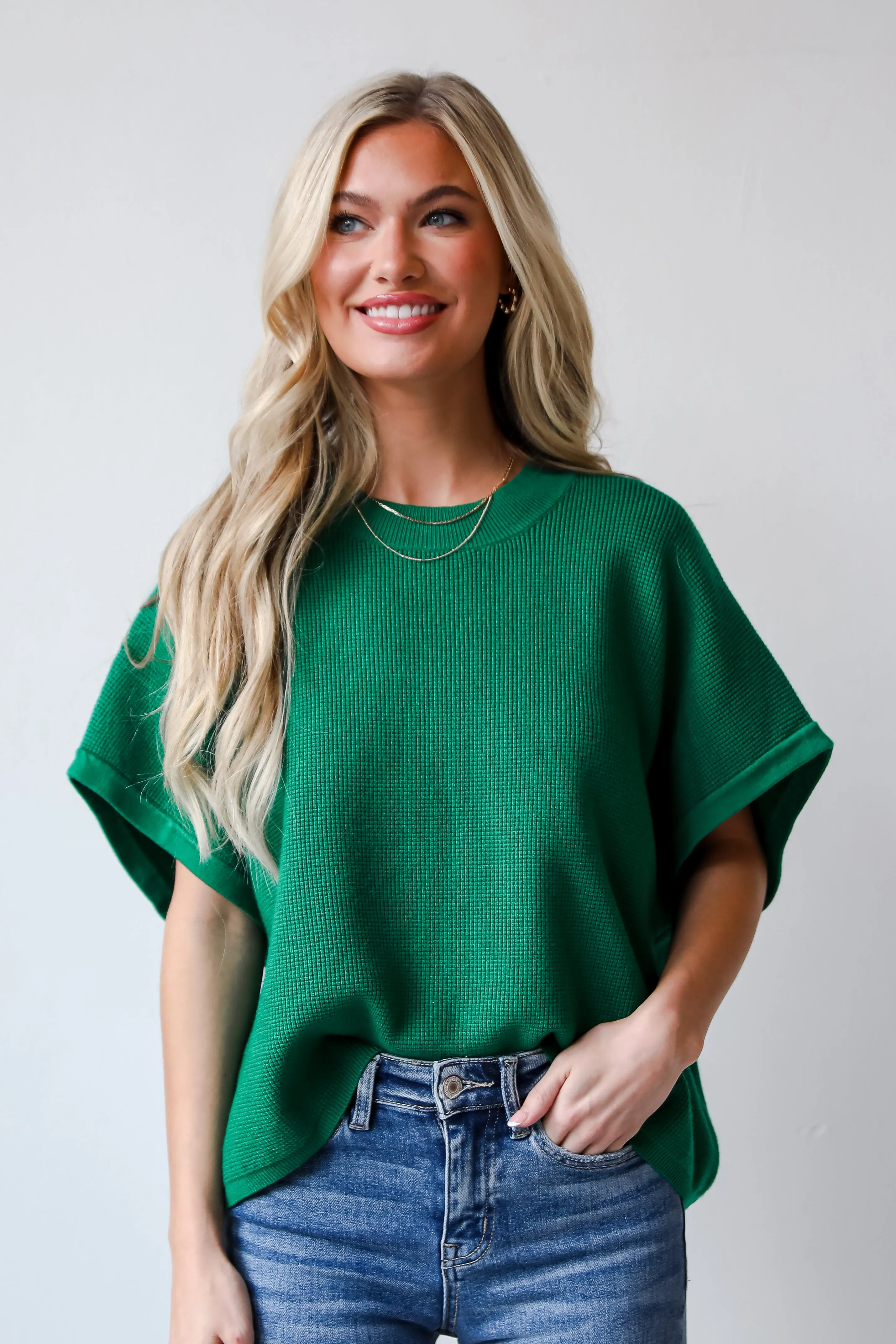 Easily My Favorite Kelly Green Sweater Top