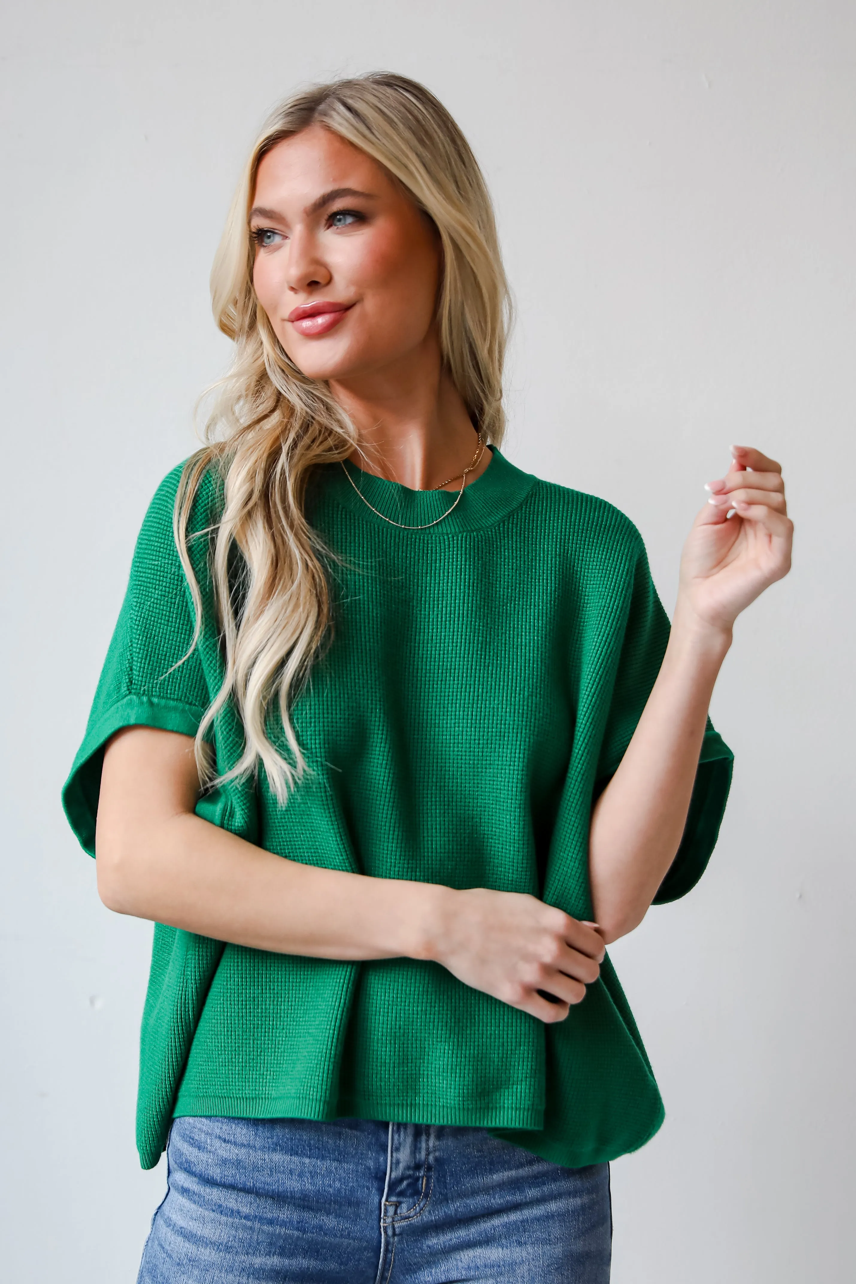 Easily My Favorite Kelly Green Sweater Top