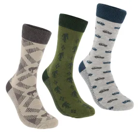 Ford Bronco Men's 3pk Knit Dress Socks