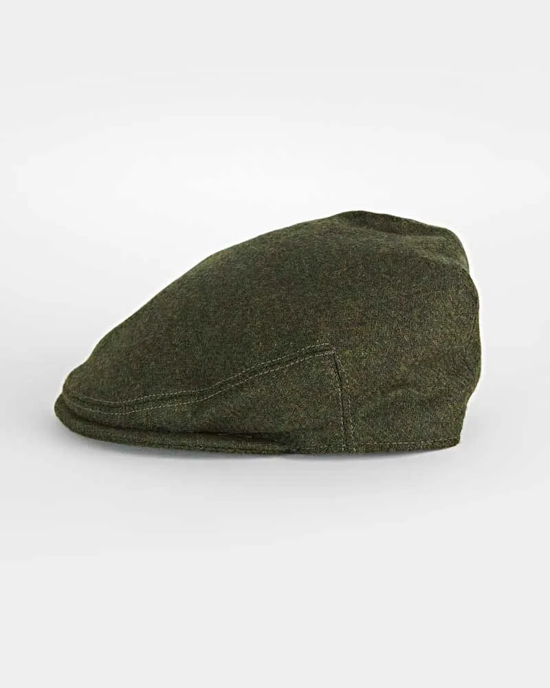 Forrest Twill Wool Flat Cap