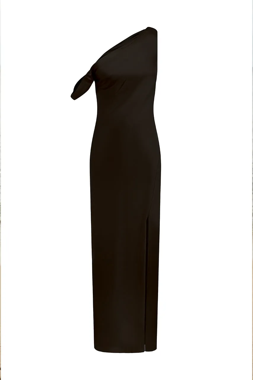 GIA MAXI DRESS - BLACK