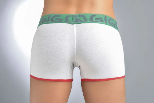 Gigo COLOR WHITE Short Boxer Underwear Size XL