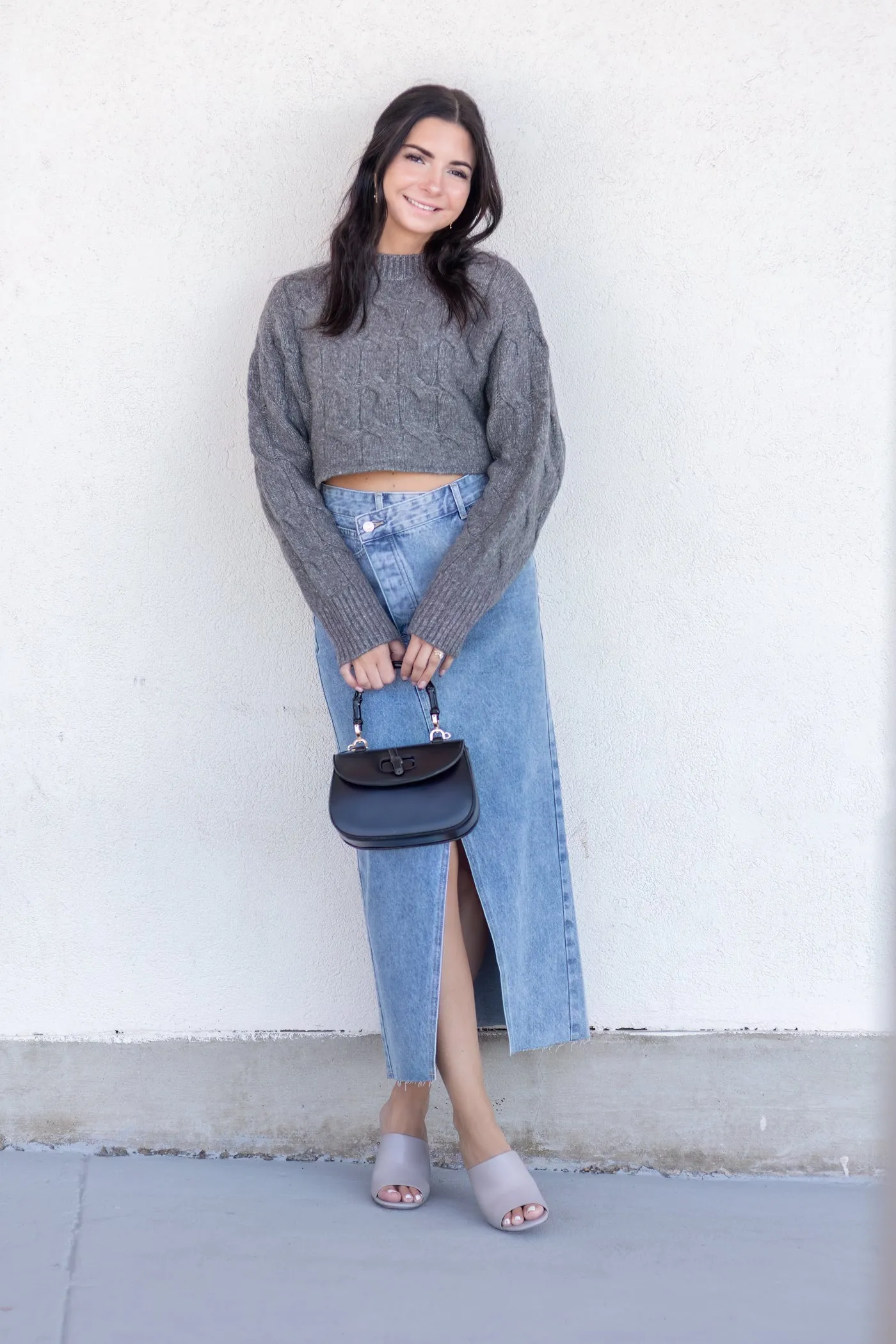 GLORIA DENIM SKIRT