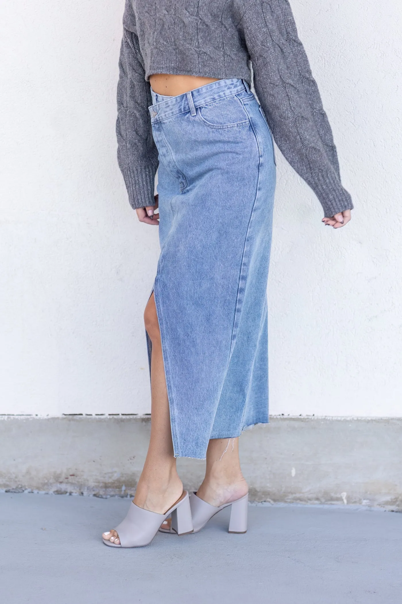 GLORIA DENIM SKIRT