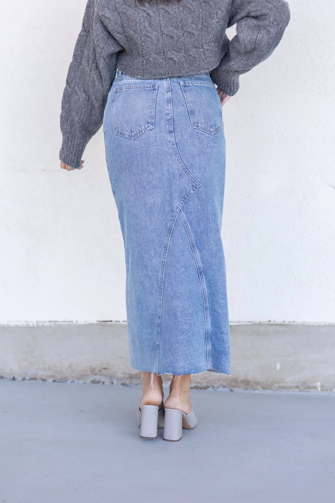 GLORIA DENIM SKIRT