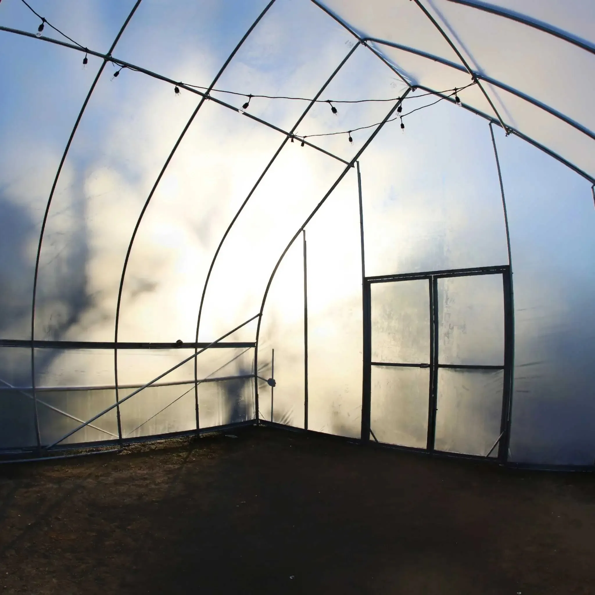 Gothic All-Metal Hoop House Kit