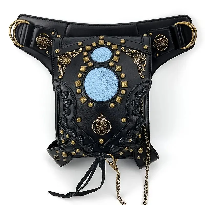 Gothic Black Unisex Bag Purse