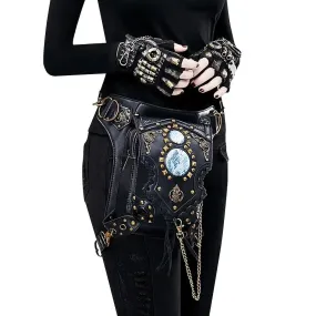 Gothic Black Unisex Bag Purse