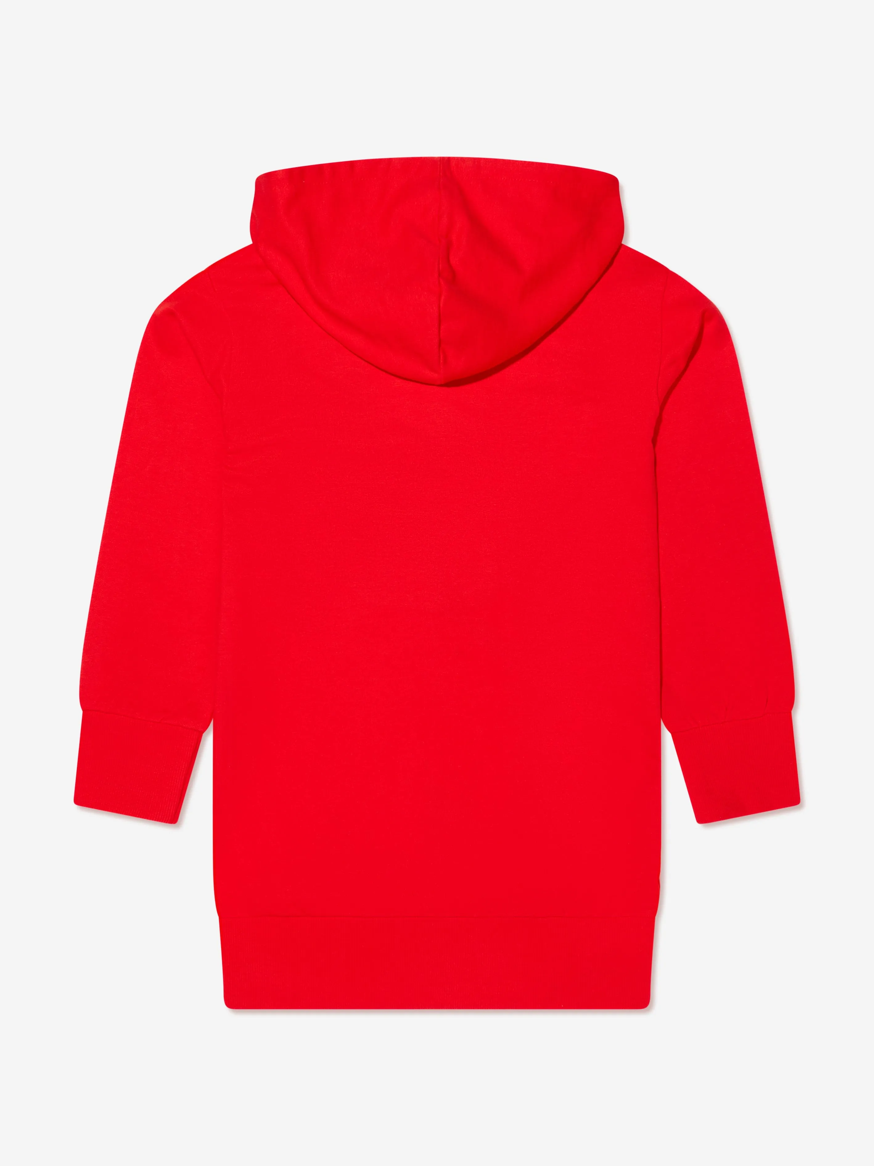 Guess Girls Hooded Sweater Dress in Red