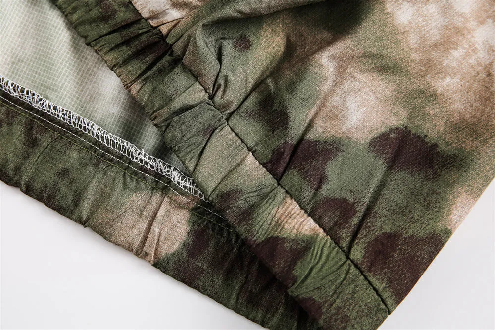 Hooded Camouflage Jacket