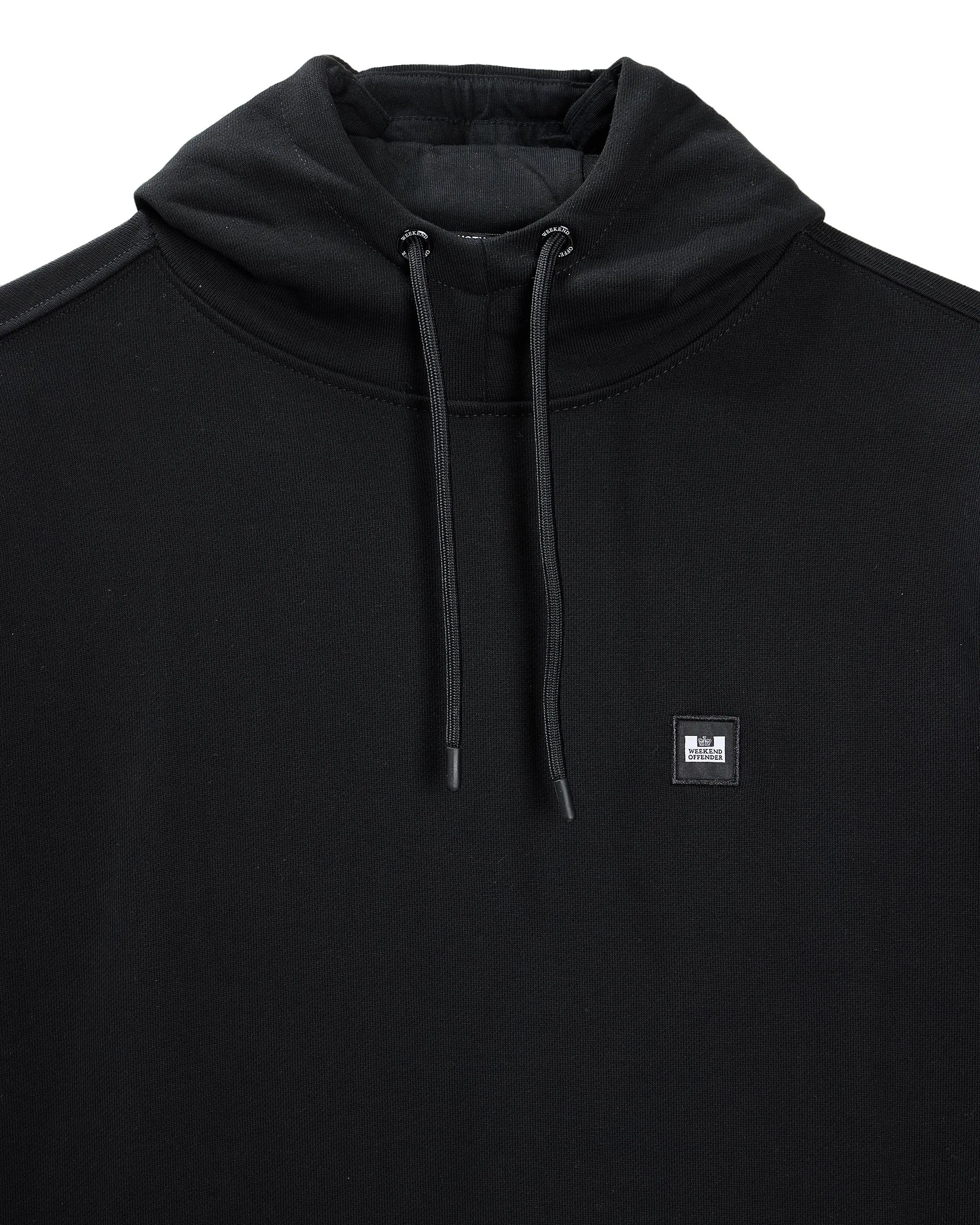 Kids Ribbe Hoodie Black