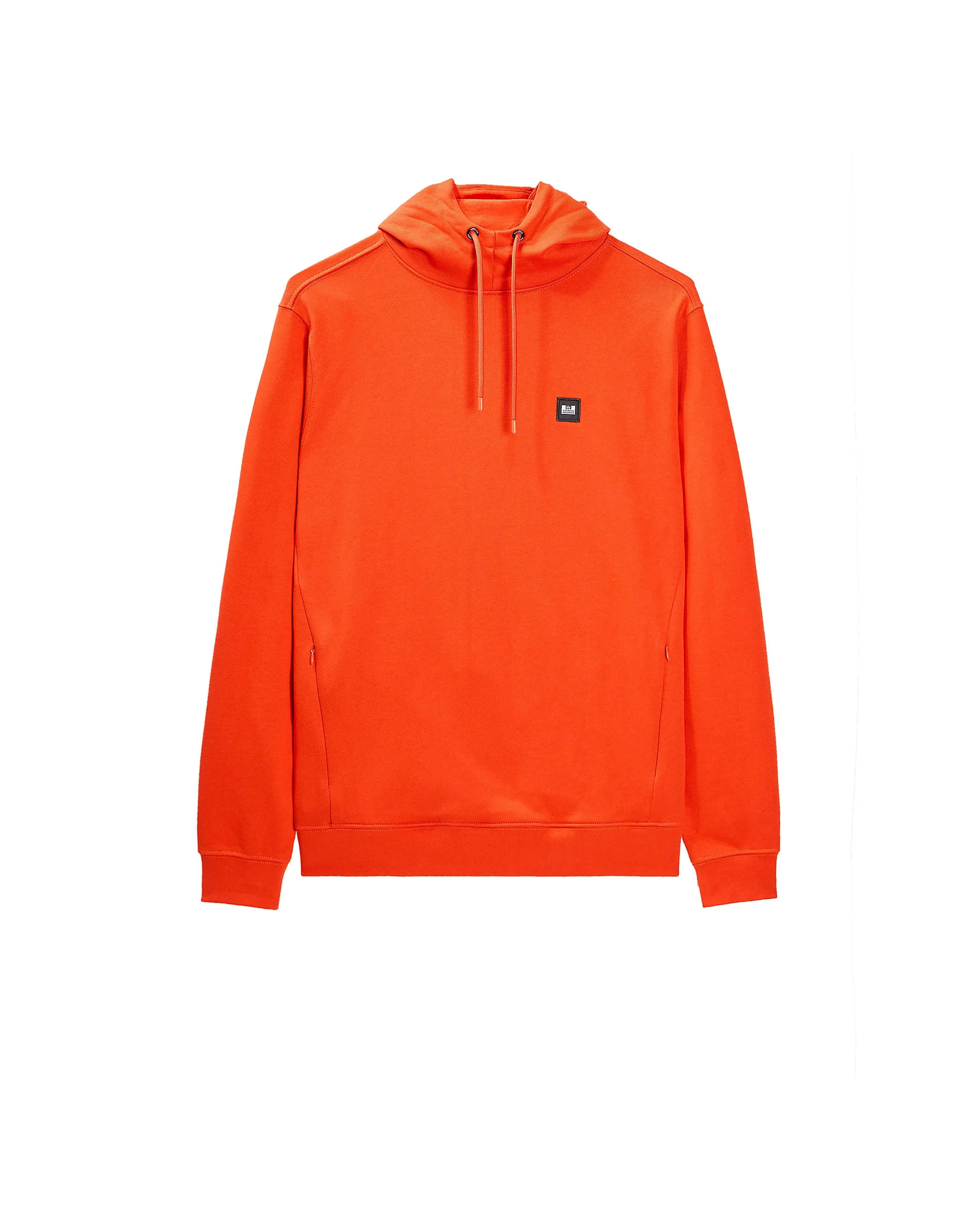 Kids Ribbe Hoodie Pure Orange